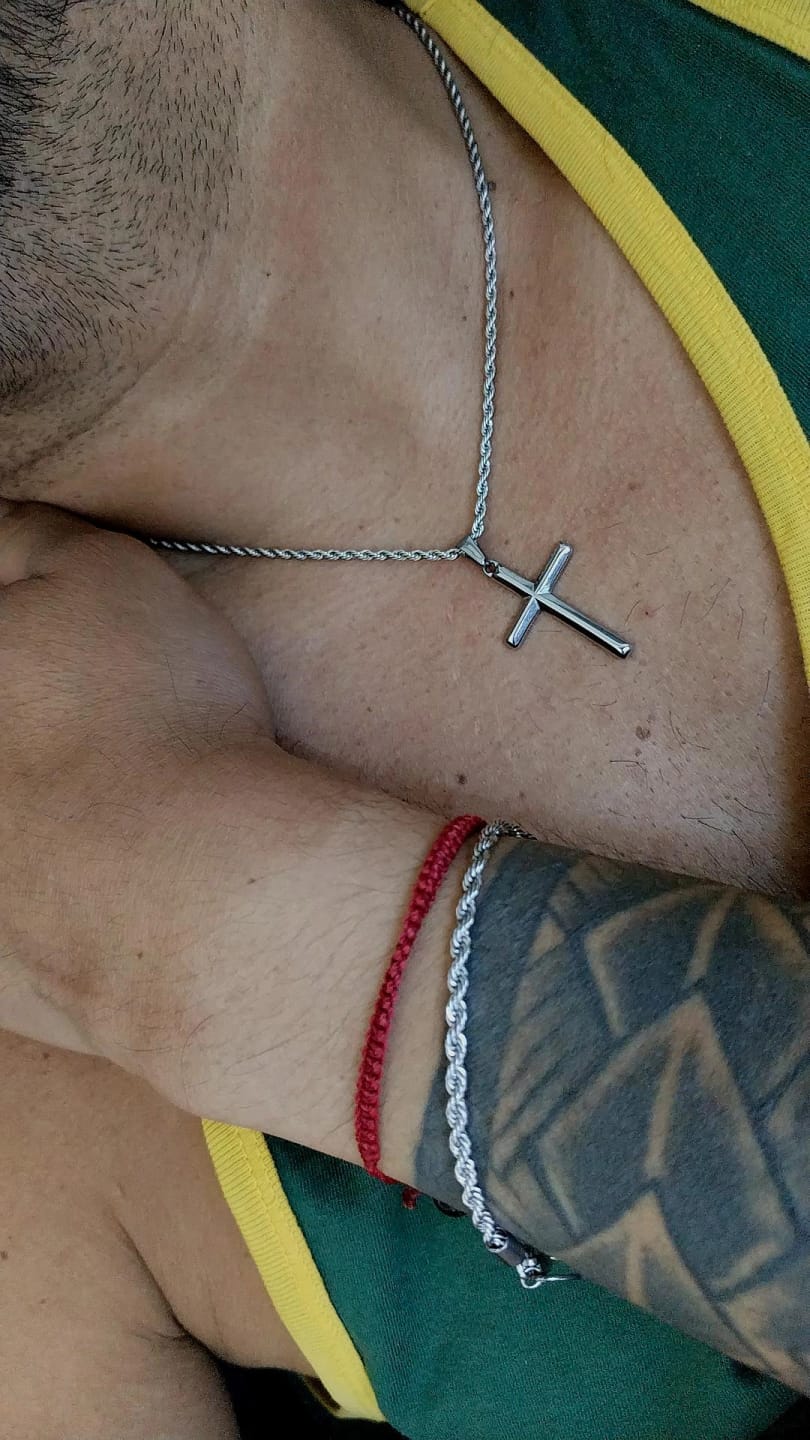 Customer photo review of Crucifix Pendant