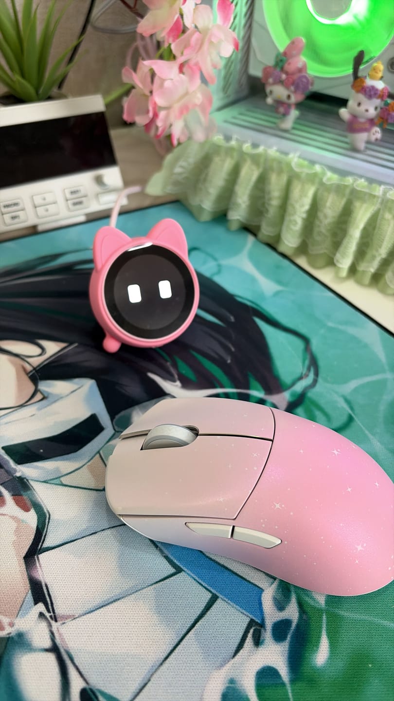 Customer photo review of WLMouse Huan Magnezyum Wireless Mouse