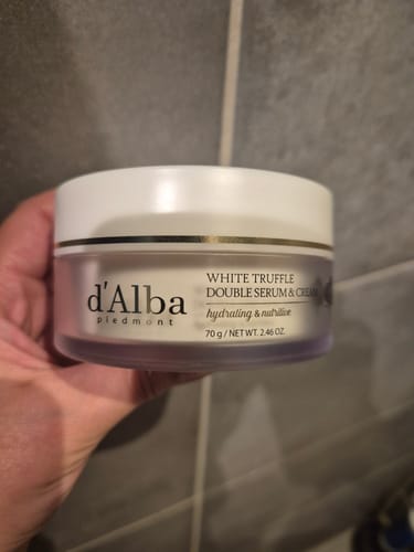 Customer photo review of d'Alba - Sérum et crème double action à la truffe blanche - 70g
