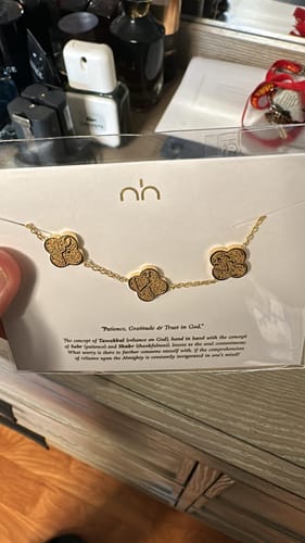 Customer photo review of Sabr, Shukr, Tawakkul Bracelet | Patience, Gratitude & Trust (in God)