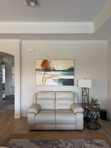 Customer review photo for COLORFUL PAINTING #CA118