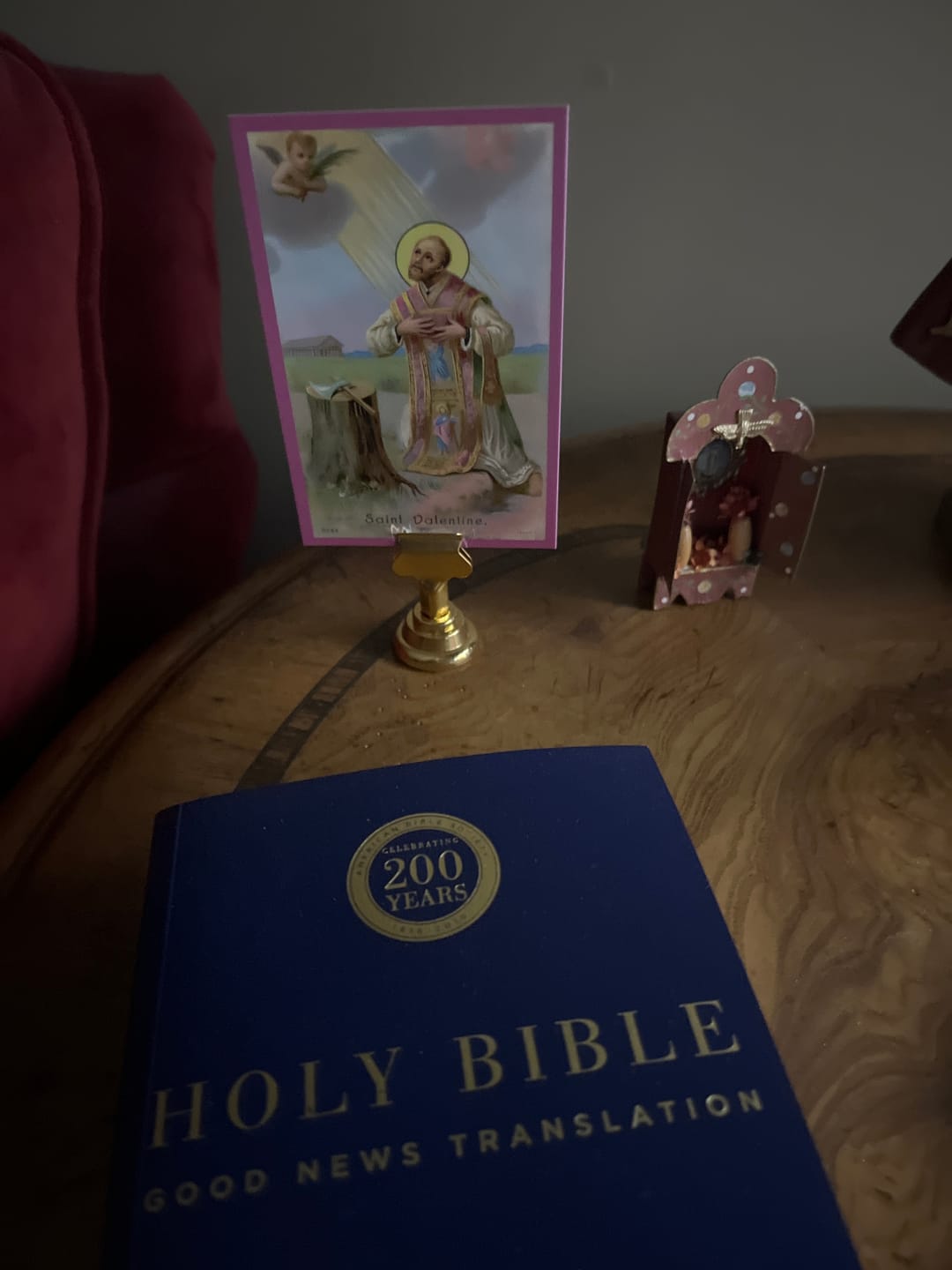 Customer photo review of Variety Pack #1 – 50 Restored Vintage Holy Cards – Beautiful and Inspirational