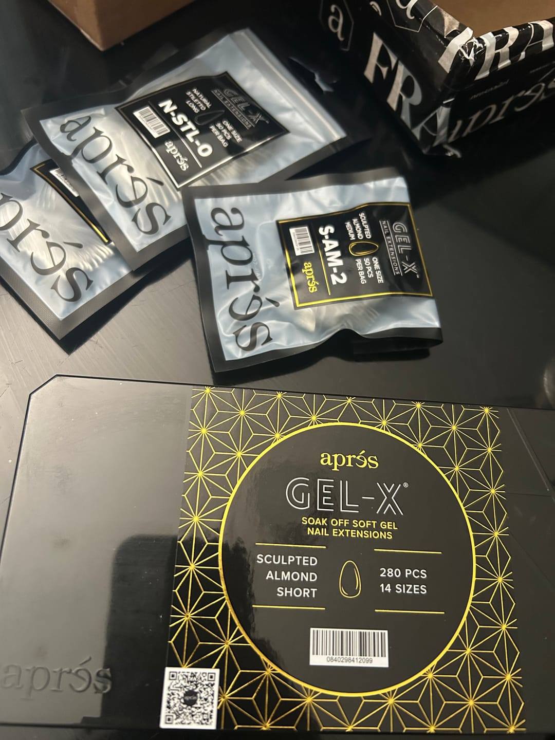 Customer photo review of Extend Gel Gold Edicion Botella