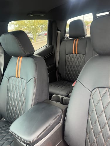 Customer photo review of Premium Custom-Fit Seat Covers