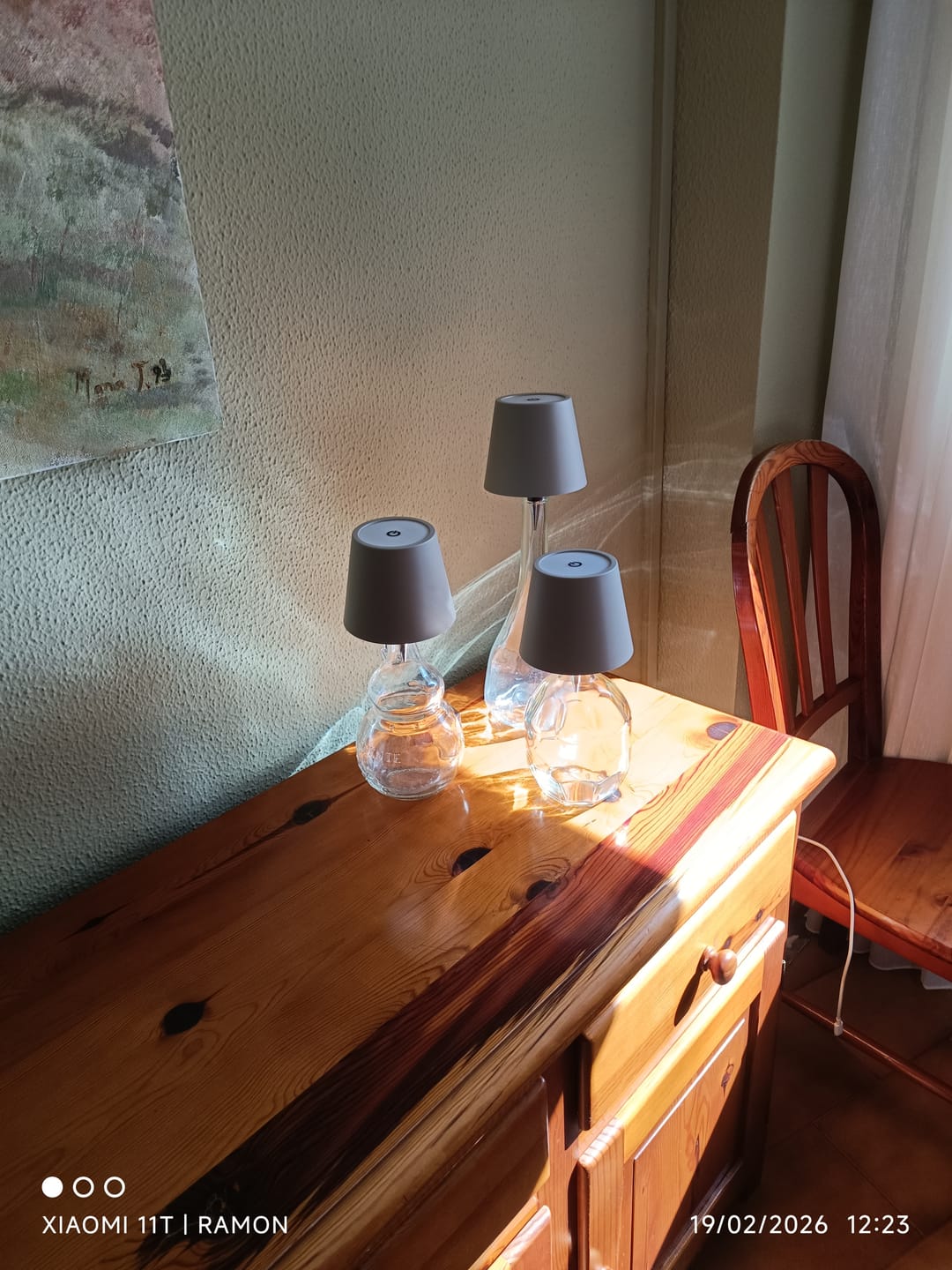 Customer photo review of Luminella | Lámpara Decorativa Botellas Recargable sin Cables
