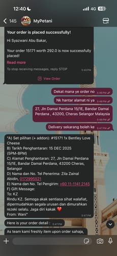 Customer photo review of Bentley Love Cheese Grazing Box (Available in Klang Valley, Seremban, Penang & JB only)