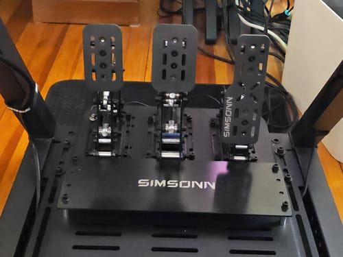 Customer photo review of Simsonn Plus X Racing Simulation Pedal with Haptic Reactor Optional