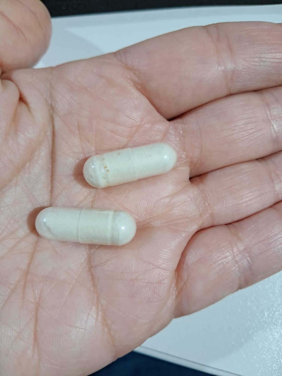 Customer photo review of Probióticos, Té Verde, Diente de León & Vitamina E 120 Cápsulas
