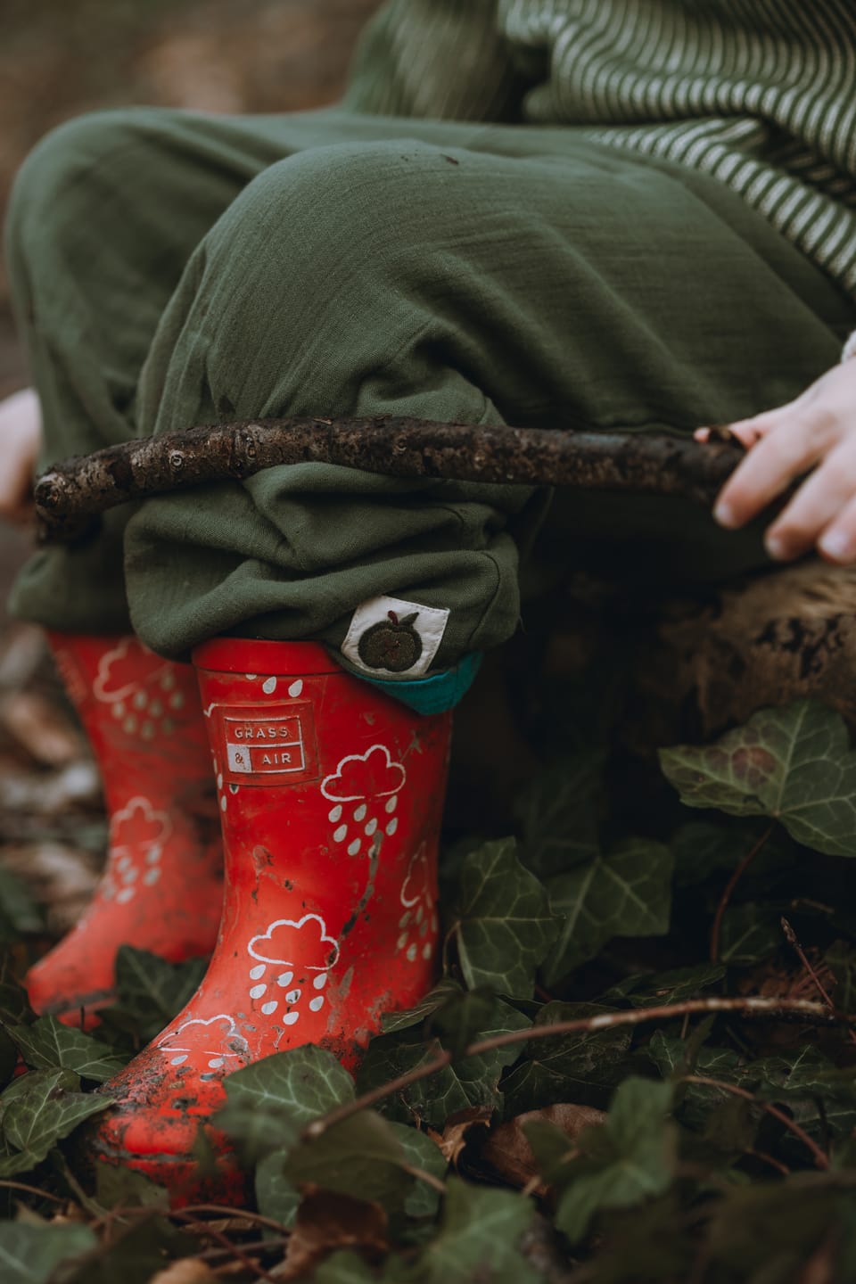 Customer photo review of Blue Moon Reversible Trousers