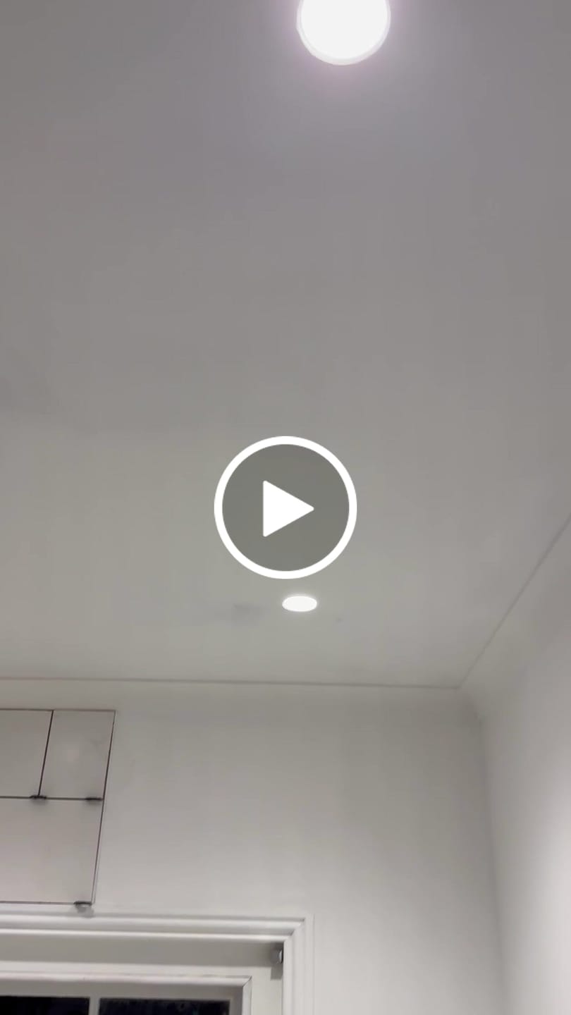 Customer video review of Banbury Trimless Plaster-In Fire Rated IP65 Fixed Downlight, Includes GU10 Socket & Junction Box