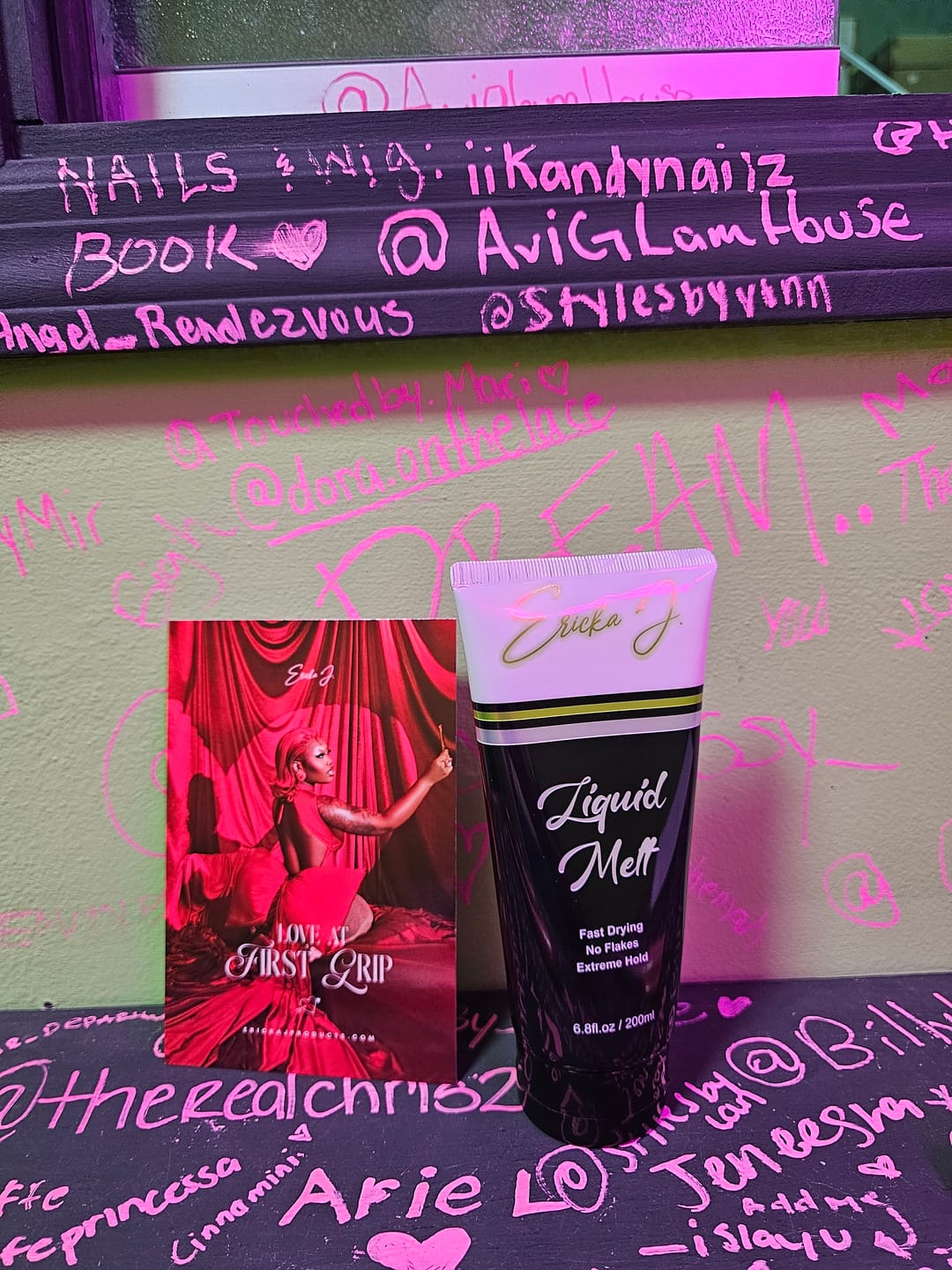 Customer photo review of Liquid Melt™ Glue-Less Gel