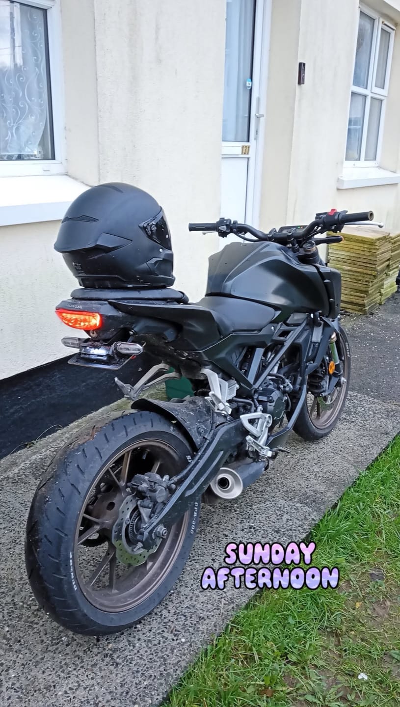 Customer photo review of Honda CB125R