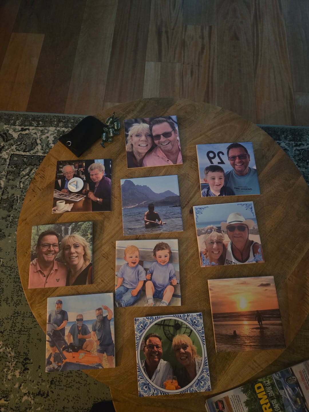 Customer photo review of Tegeltje met foto bedrukken