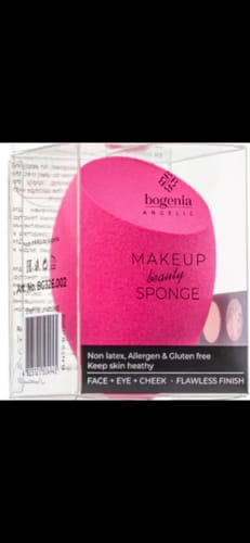 Customer photo review of Bogenia Makeup Sponge – Professional Beauty Blender for Flawless Blending