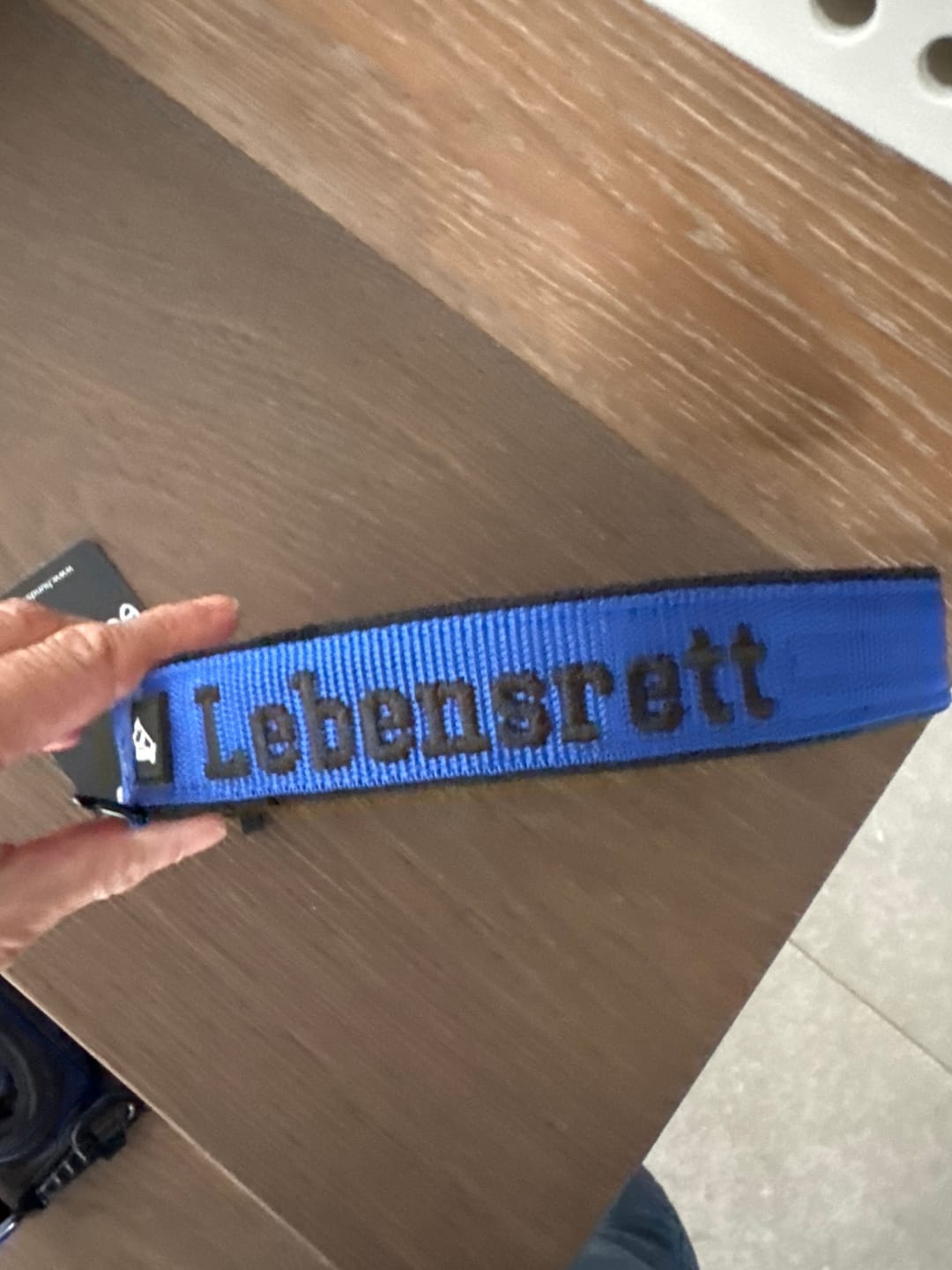 Customer photo review of Martingale halsband med namn