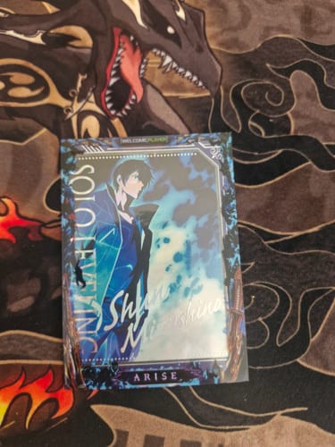 Customer photo review of Solo Hunter - Yugioh Border Sleeves (70STK)