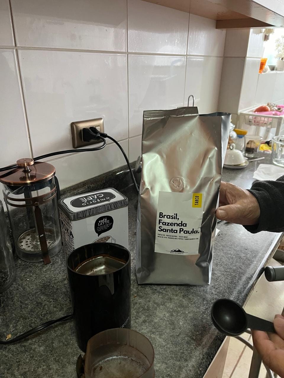Customer photo review of Café de Especialidad Brasil - Alta Mogiana