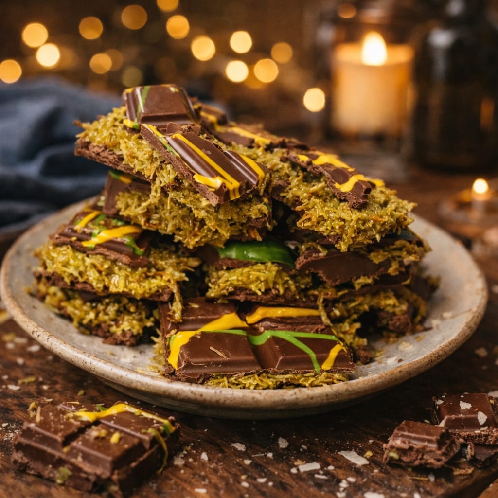 Customer photo review of Pistachio Knafeh Bliss Block - Viral Dubai Chocolate Bar 200g