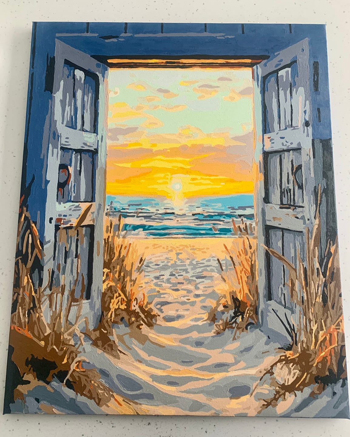 Customer photo review of Door to Sunset