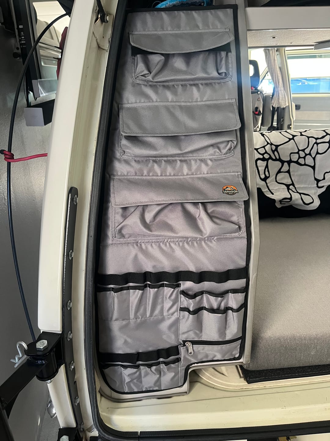 Customer photo review of VW T3/T25 Westfalia Rear Cabinet Tool & Storage Panel