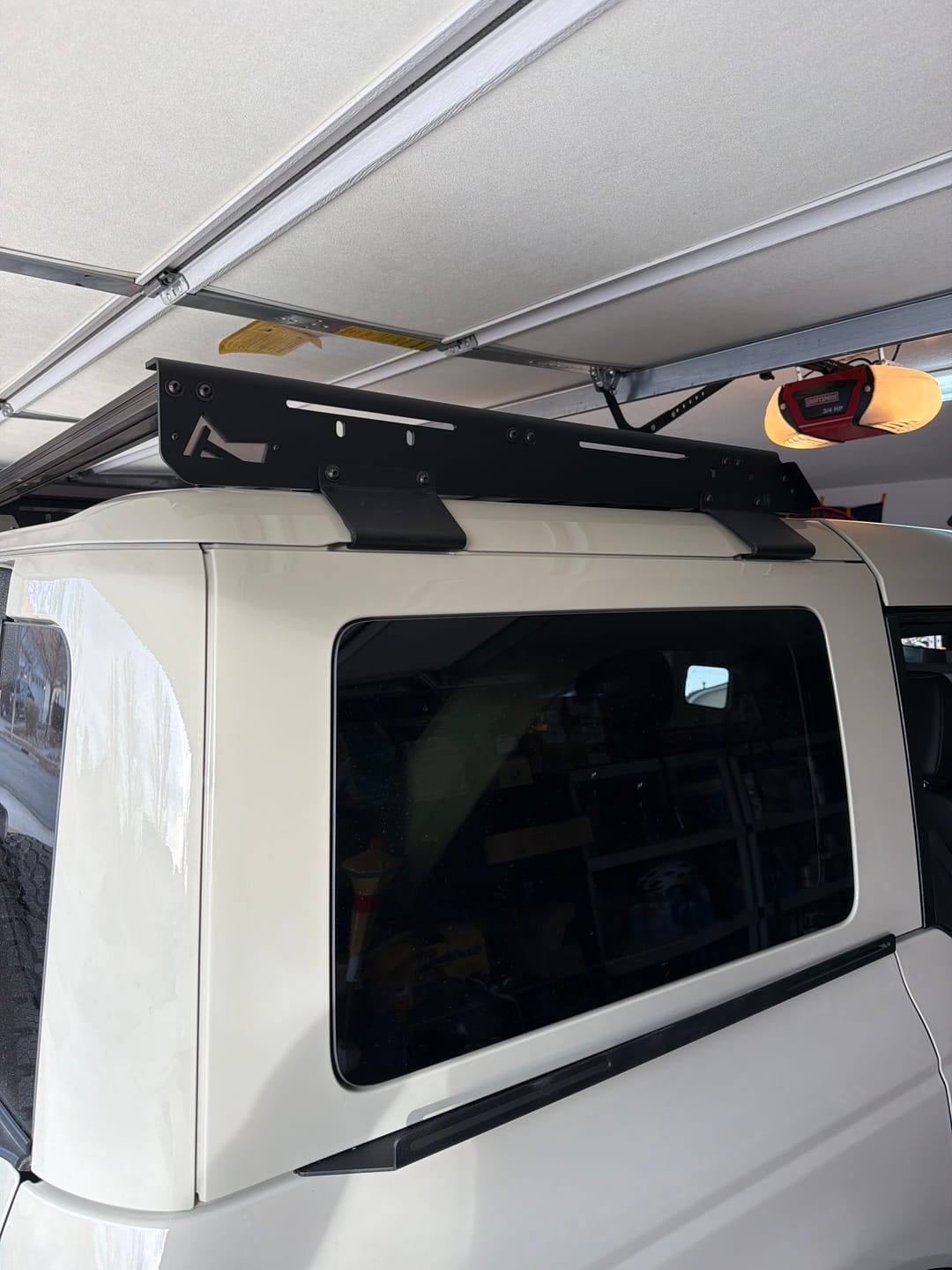 Customer photo review of Modular Half Rack For The Ford Bronco