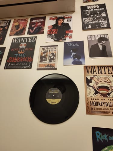 Customer photo review of VINYL RECORDS - THE WEEKND