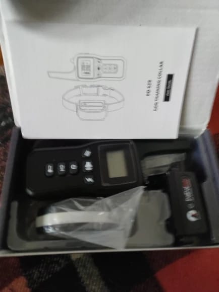 Customer photo review of 1000m Electric Dog Training Collar & Remote Control for Pet Training 