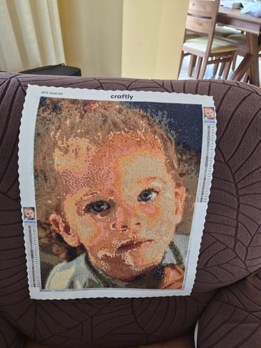 Customer photo review of קיט יהלומים בעיצוב אישי