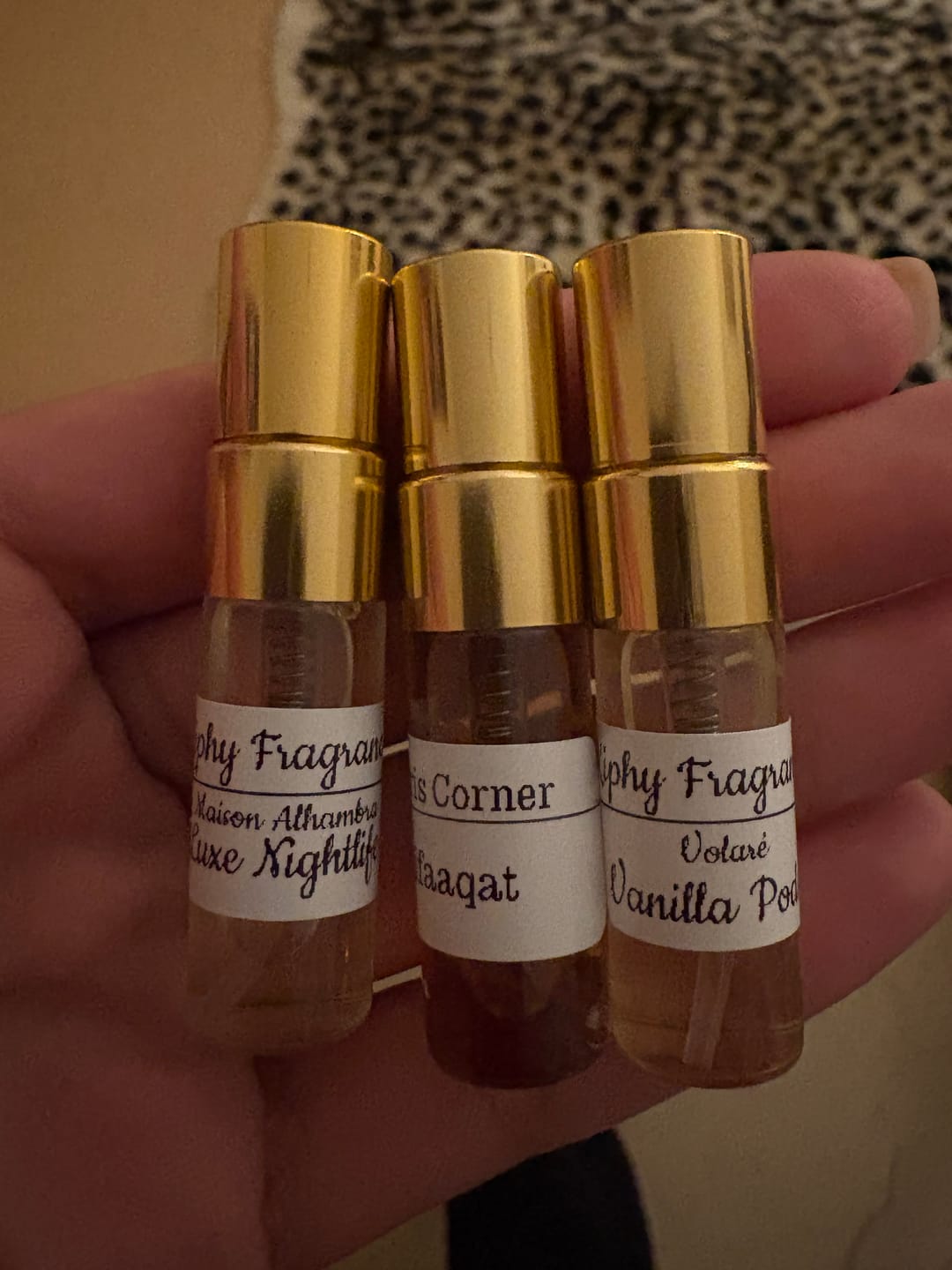 Customer photo review of Maison Alhambra Luxe Nightlife 3 ml Probe