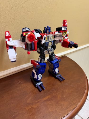 Customer photo review of FansHobby Fans Hobby FH MB-18 + MB-25 / MB18 + MB25 Energy Commander and Energon Wing（Armada Universe Energon Optimus Prime & Saber) 2 in 1 pack 24cm / 9.5"