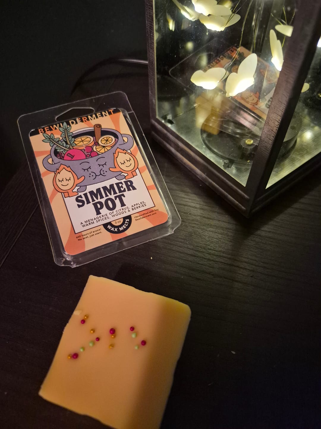 Customer photo review of Simmer Pot Wax Melts