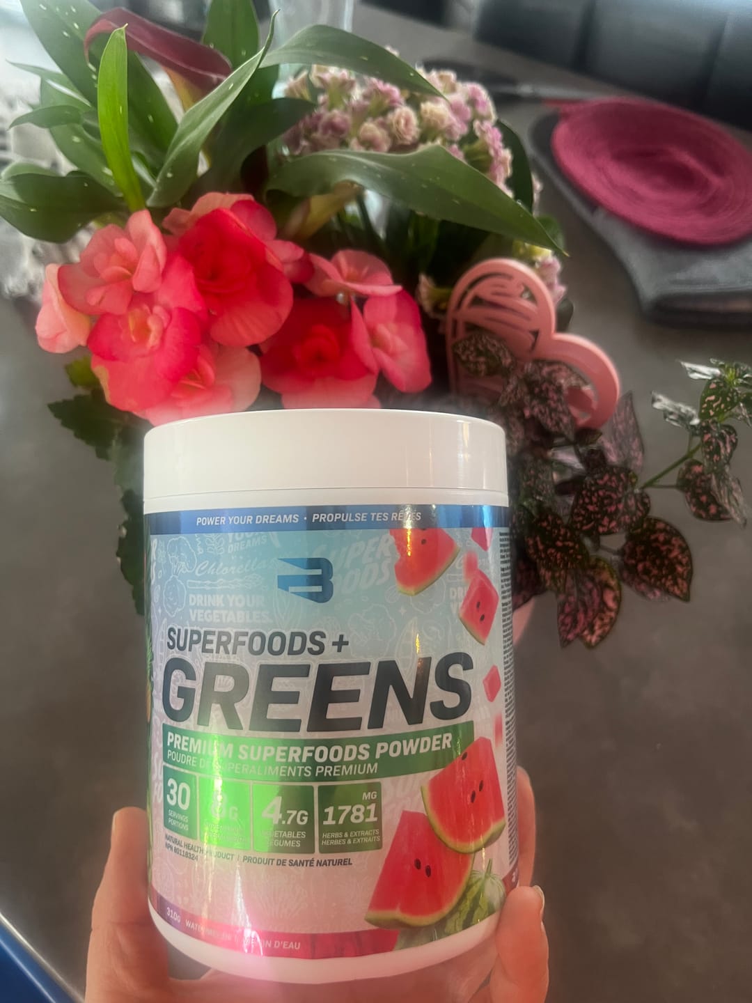 Customer photo review of Superfoods + Greens
