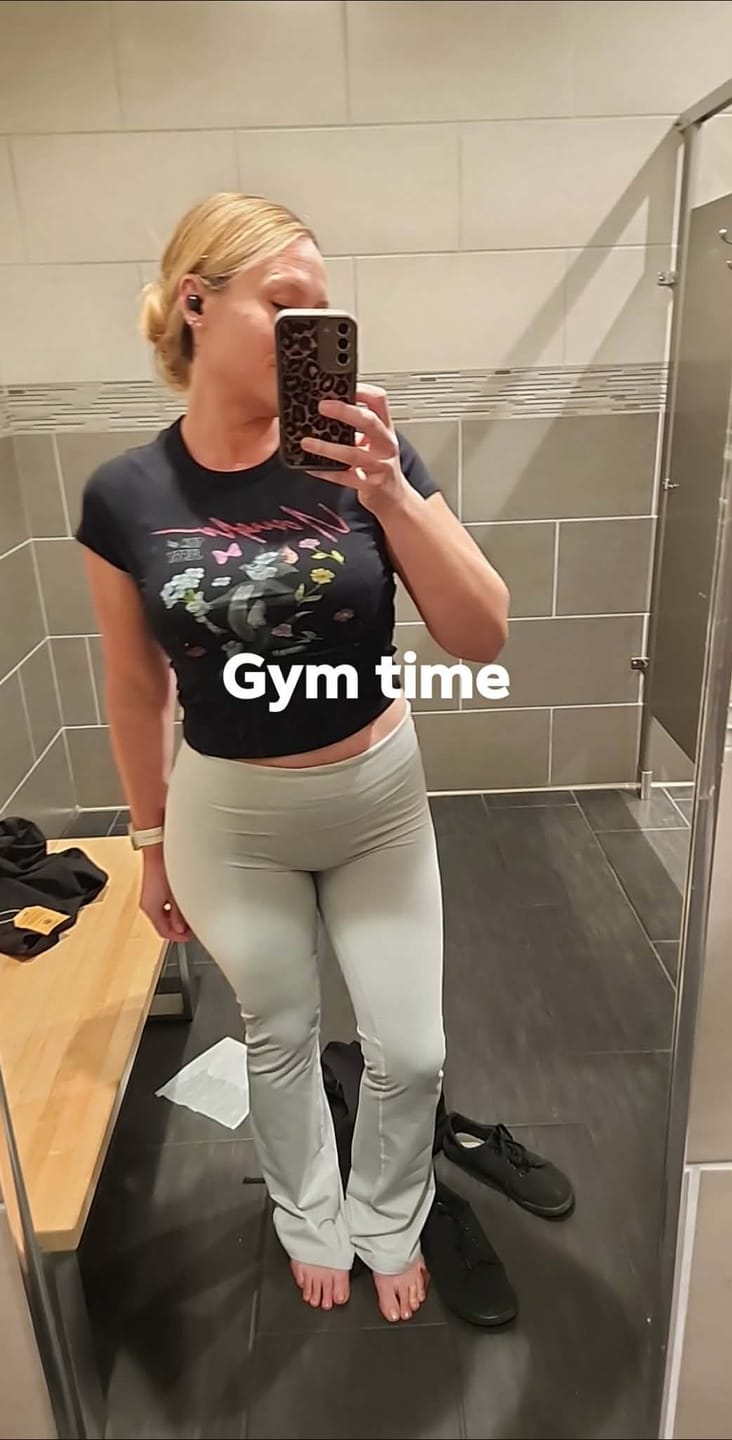 Customer photo review of W282 Flashback Foldover Flares