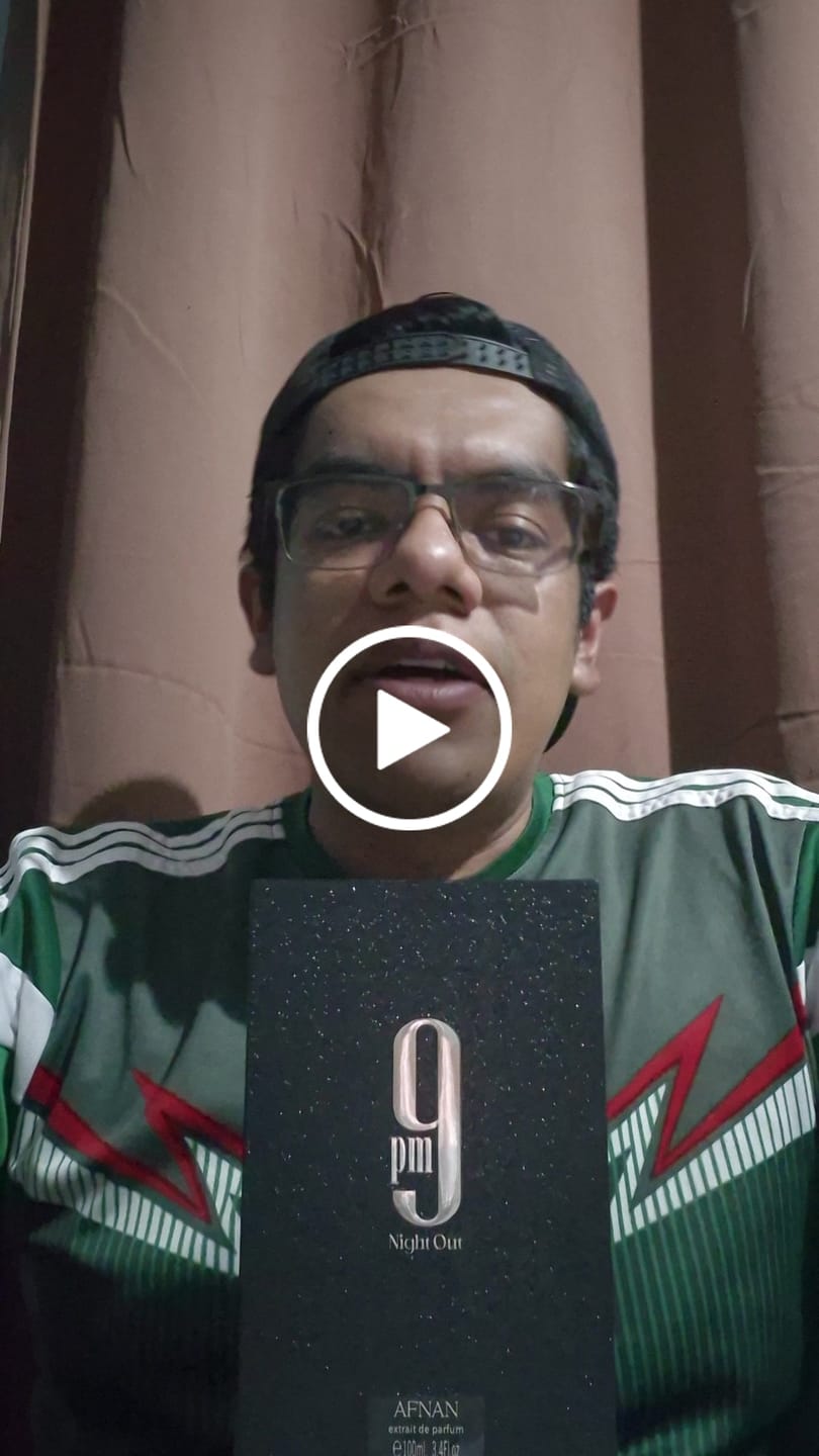 Customer video review of Perfume Afnan 9 pm Night Out 100ml EDP