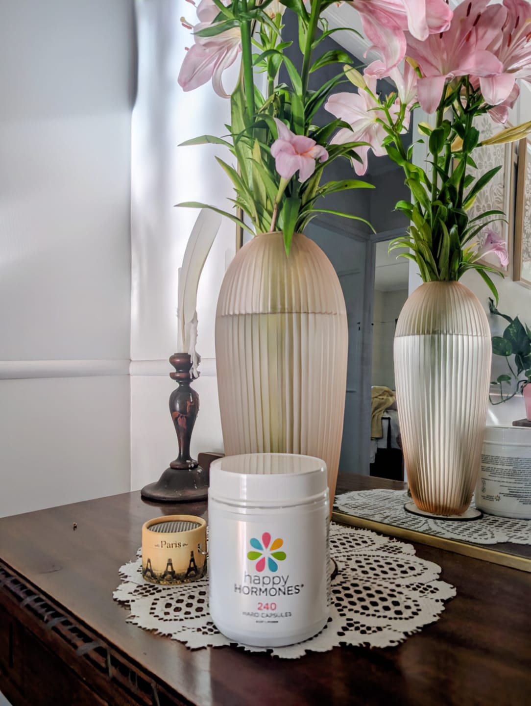 Customer photo review of Hormone Balance Supplement - Happy Hormones® Capsules