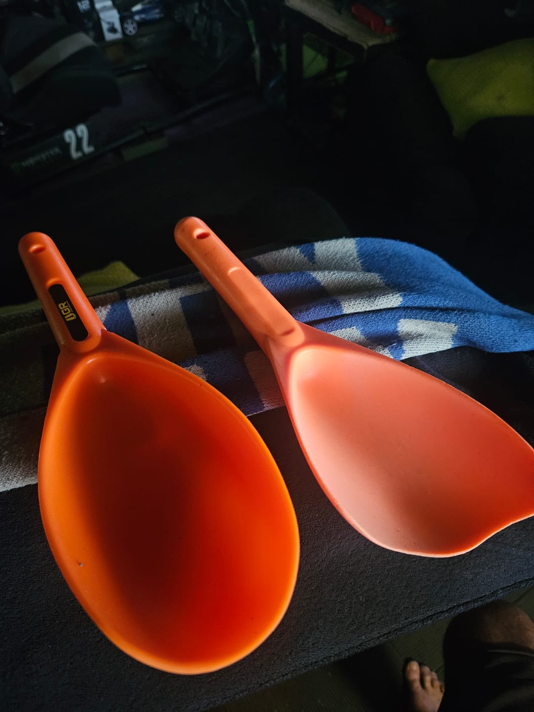 Customer photo review of Prospecting Scoop - Heavy Duty For metal detecting and Sluicing