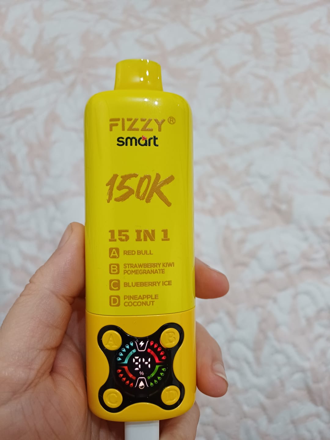 Customer photo review of FIZZY SMART 150K | 15 sabores en 1
