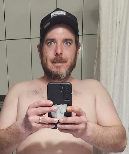 Customer photo review of Waggle Bait & Tackle Hat