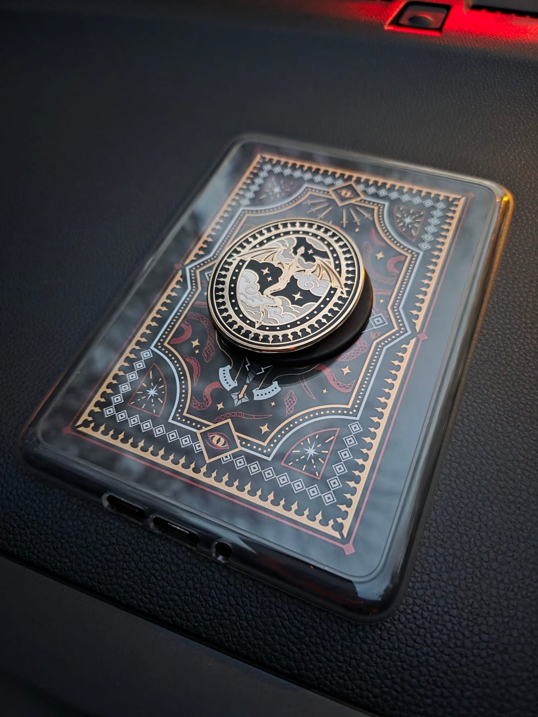 Customer photo review of Dragon Rider Clingie