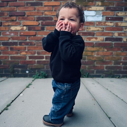 Customer photo review of Classic Midi Rain Boot in Black / Taupe