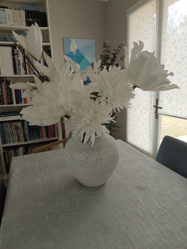 Customer photo review of Sena Vase - Blanc
