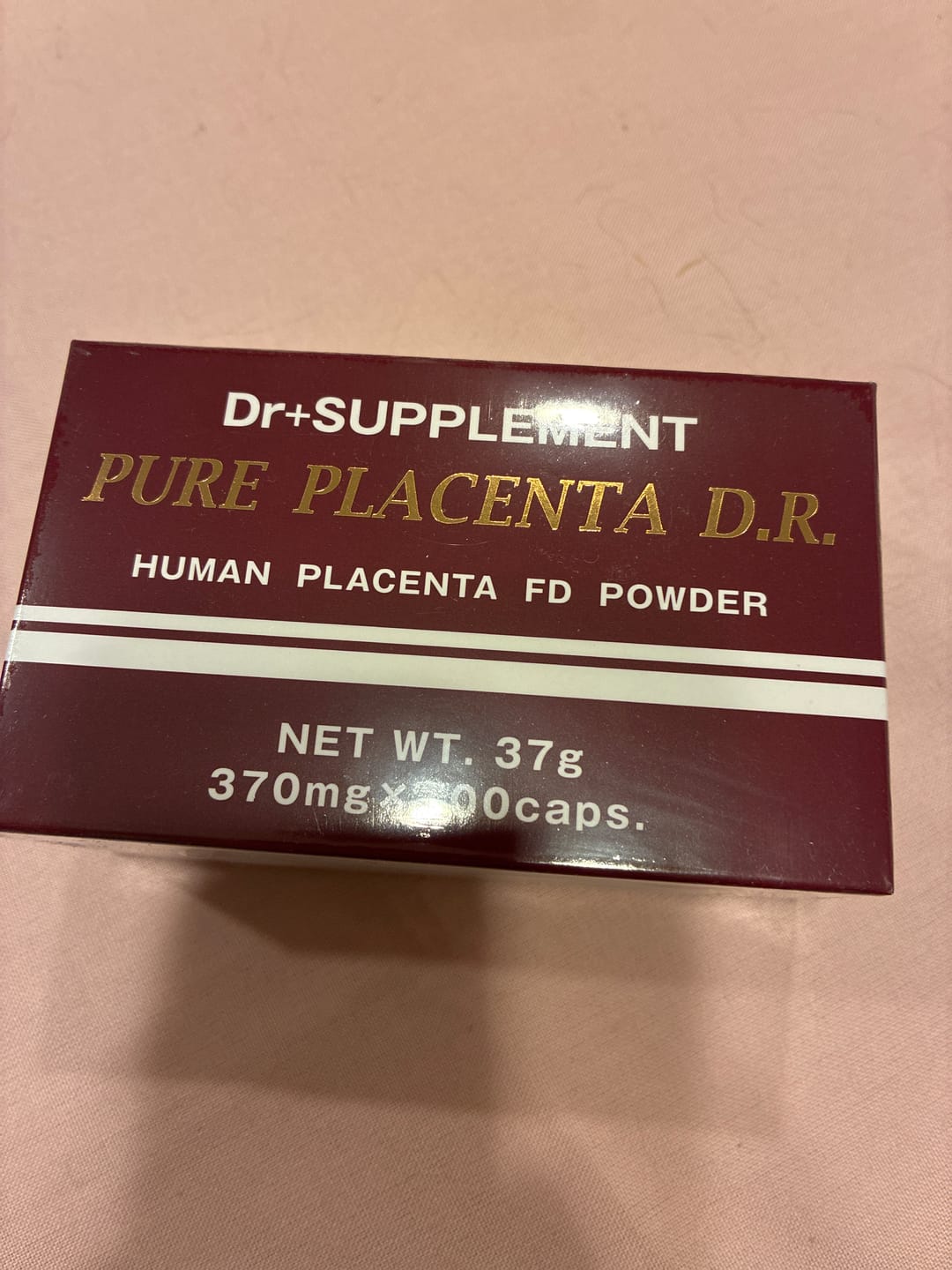 Customer photo review of ピュアプラセンタD.R.