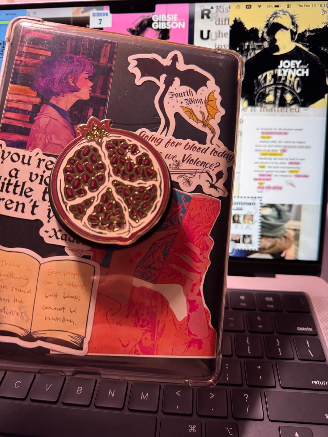 Customer photo review of Pomegranate Clingie