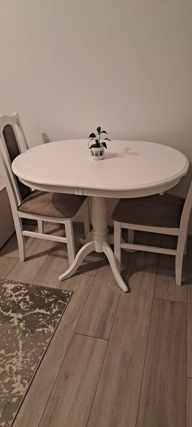 Customer photo review of Masa extensibila DELLO, alb, 100/129x70x75 cm