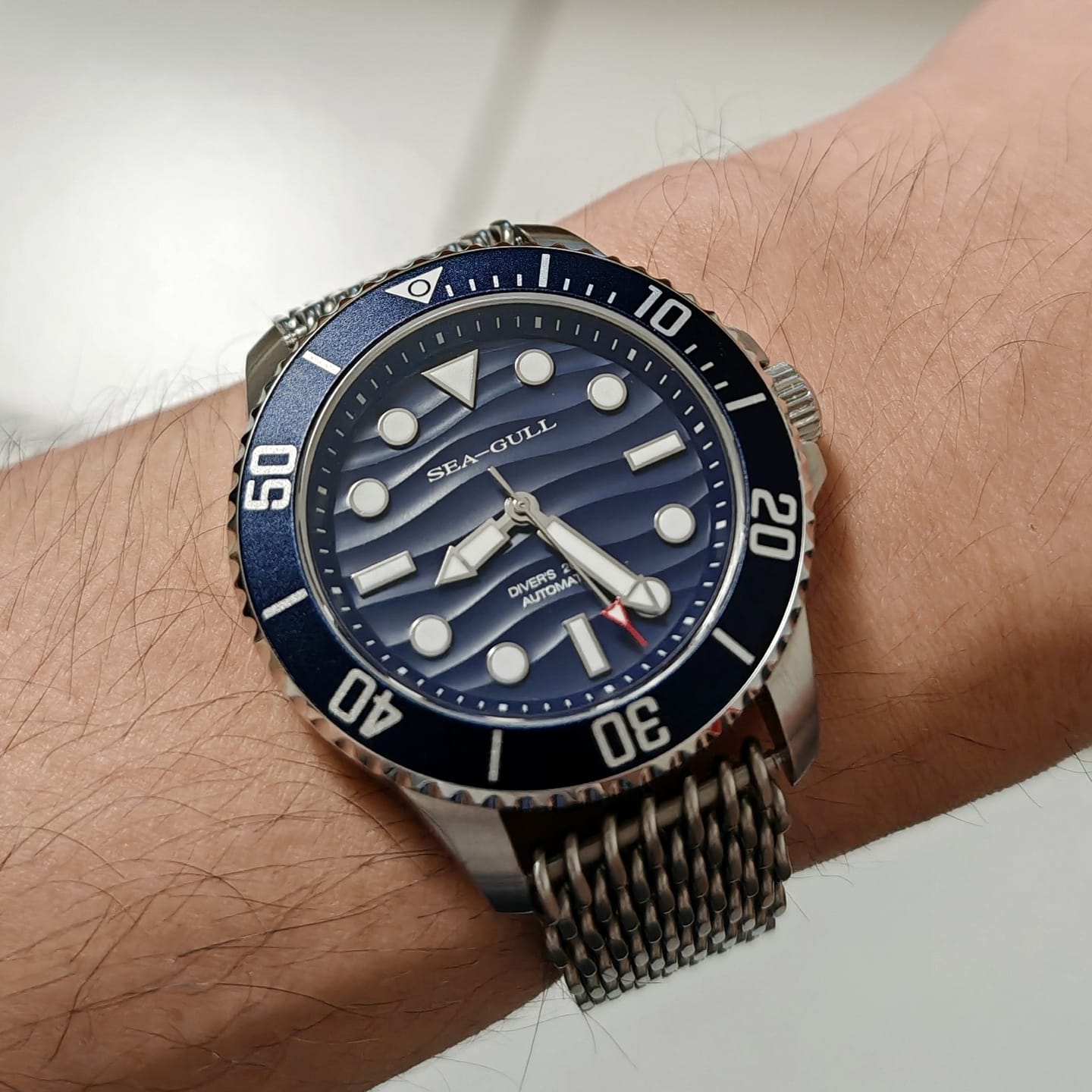Customer photo review of Ocean Series | 200m Waterproof | Luminous | Dive | 41mm