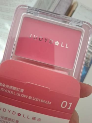 Customer photo review of JUDYDOLL Glow Blush Balm