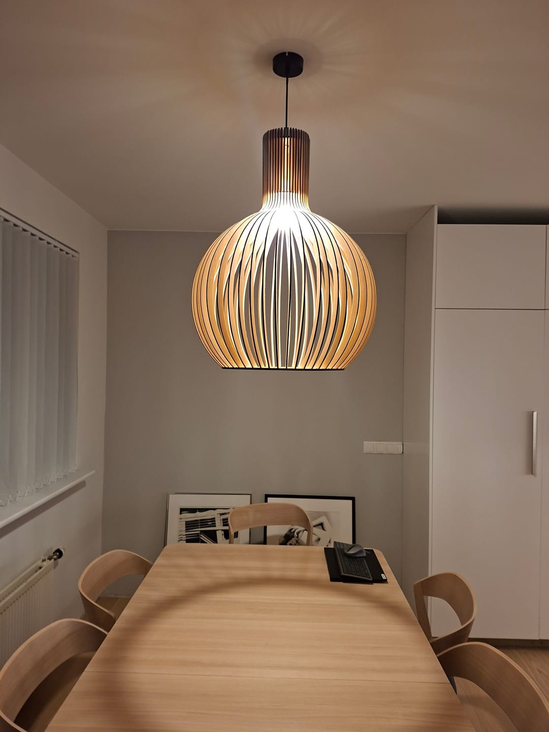 Customer photo review of Suspension en bois scandinave |  Balinaise