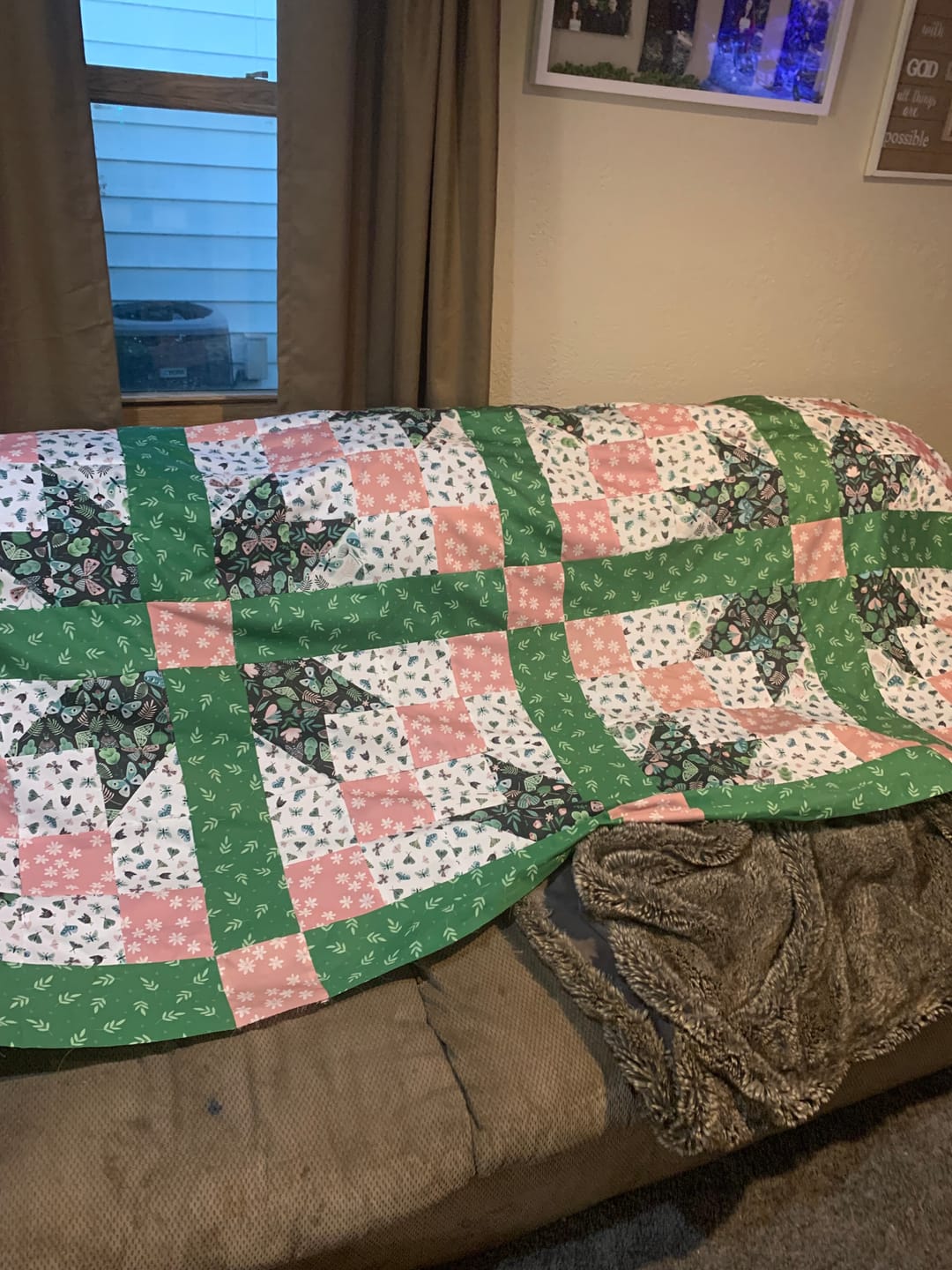Customer photo review of Fluttering Meadows - Fat Quarter Bundle