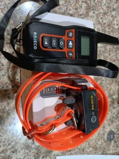 Customer photo review of 1000m Electric Dog Training Collar & Remote Control for Pet Training 