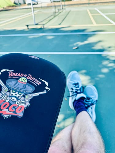 Customer photo review of (PRE-ORDER - SHIPPING BETWEEN 2/2/26 and 2/6/26) The Loco 16mm Pickleball Paddle- Hybrid